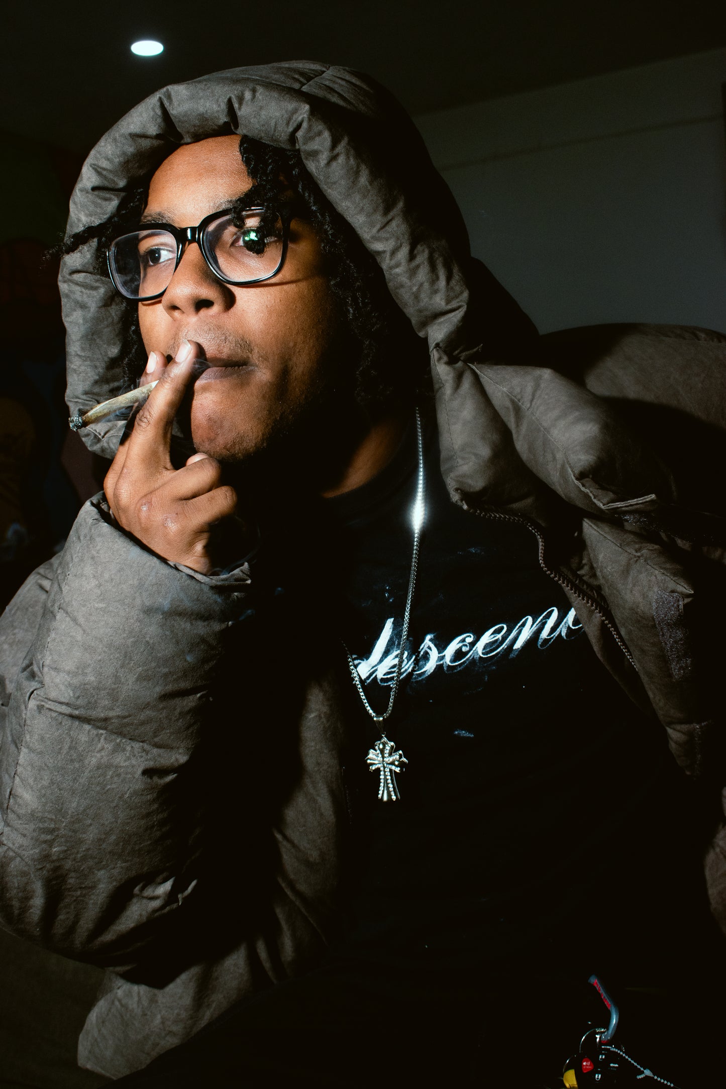Iridescence Cursive Tee